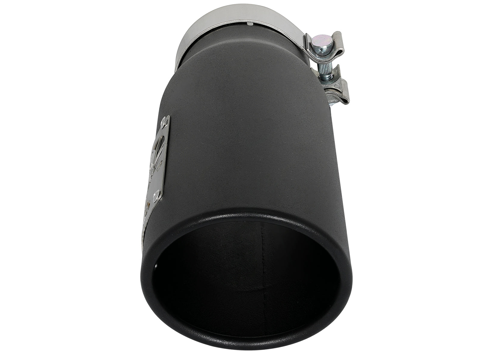 aFe 3.5in x 4.5in x 12in SS Clamp-On Black Exhaust Tip | MACH Force-Xp 409 (49T35451-B12)
