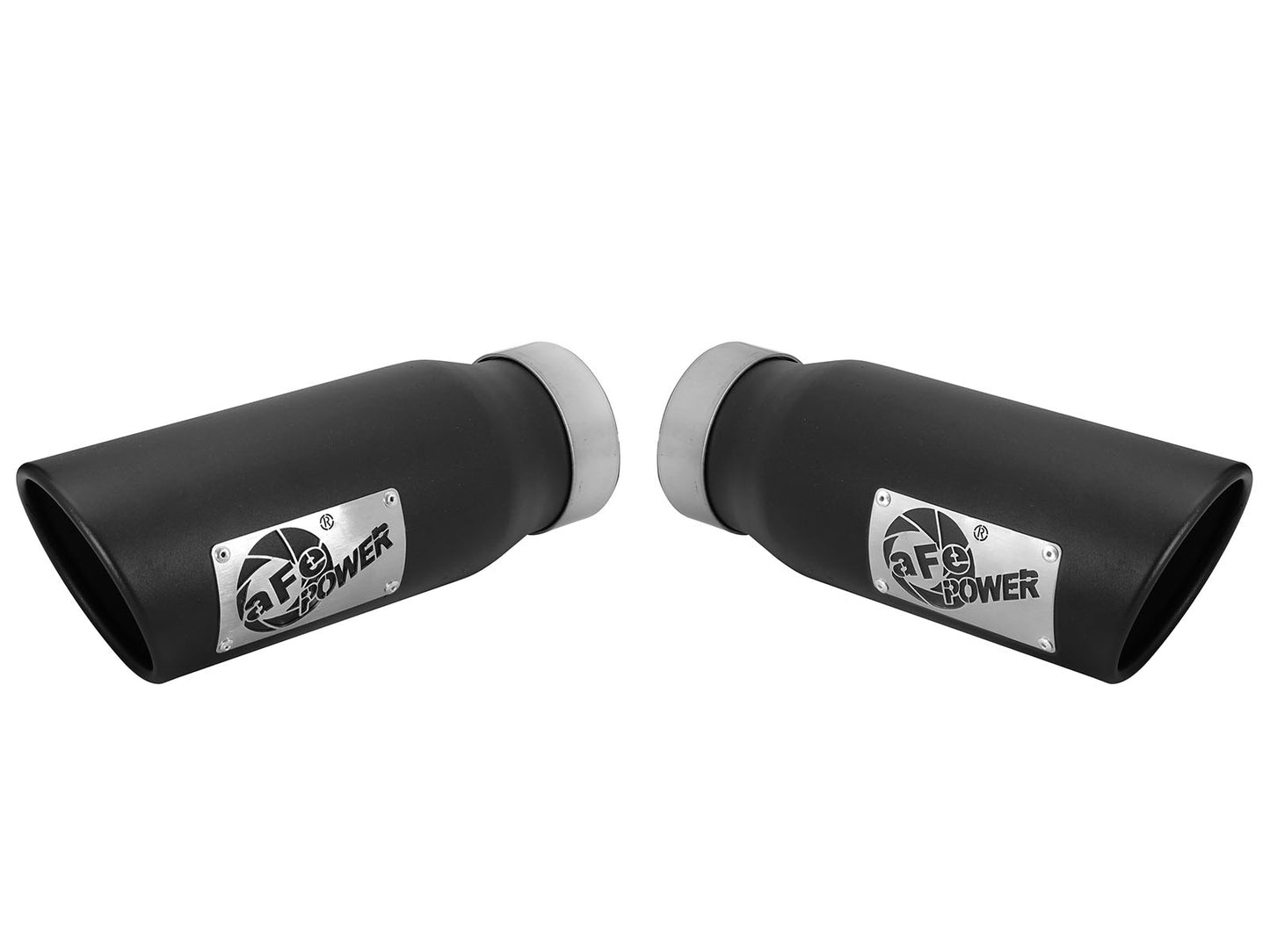 aFe 3.5in x 4.5in x 12in SS Clamp-On Exhaust Tip | MACH Force-Xp 409 (49T35456-B12)