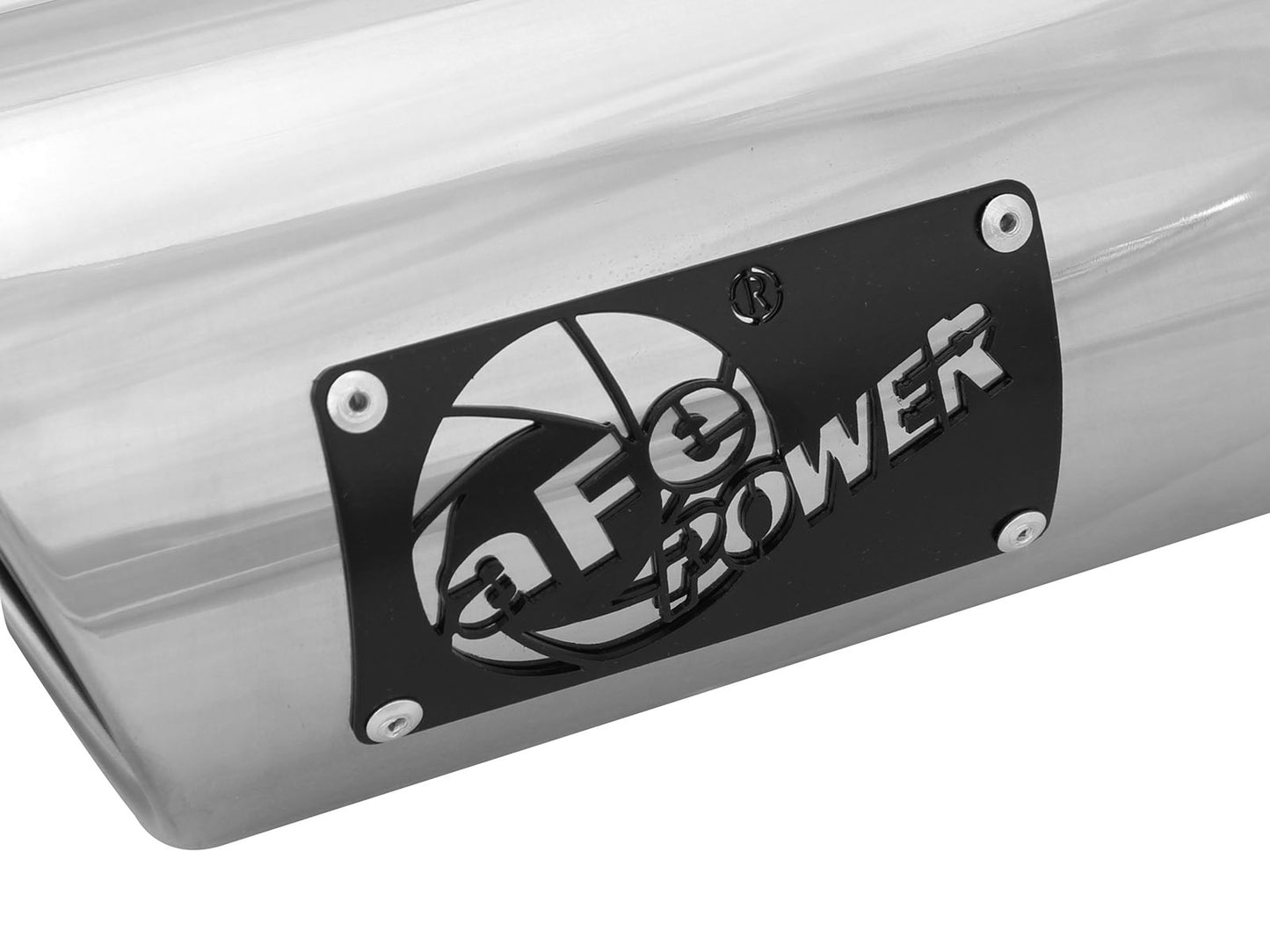 aFe MACH Force-Xp 304 SS Clamp-On Exhaust Tip | Universal 3.5x4.5in Out (49T35456-P12)