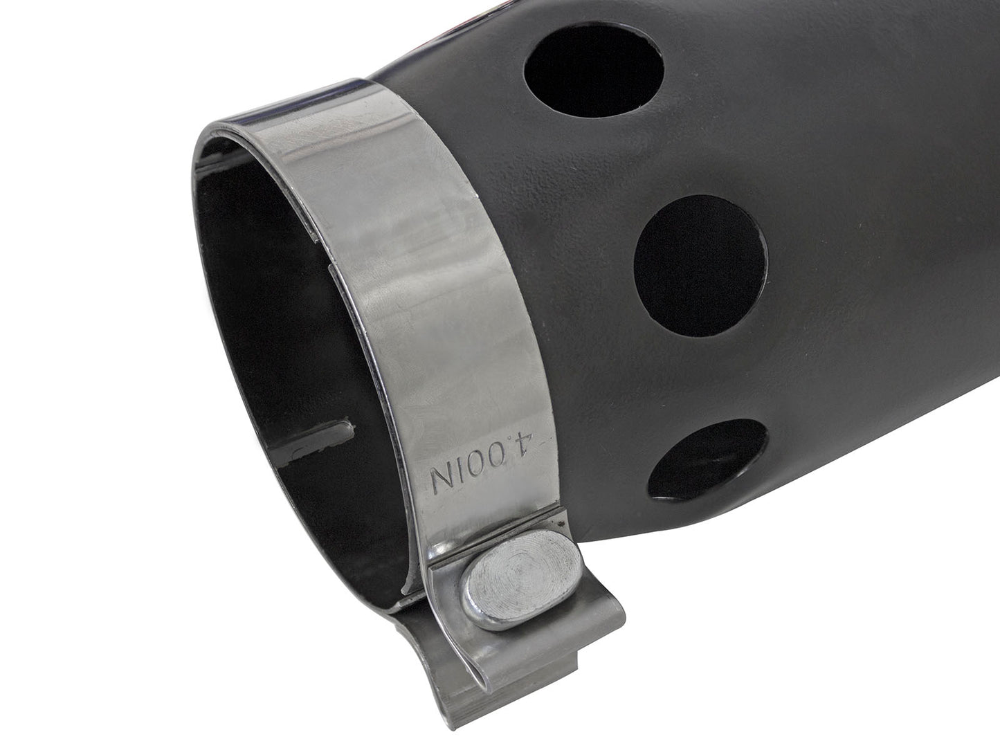 aFe SS Clamp-On Exhaust Tip 4in In x 5in Out x 12in L | Universal (49T40501-B121)