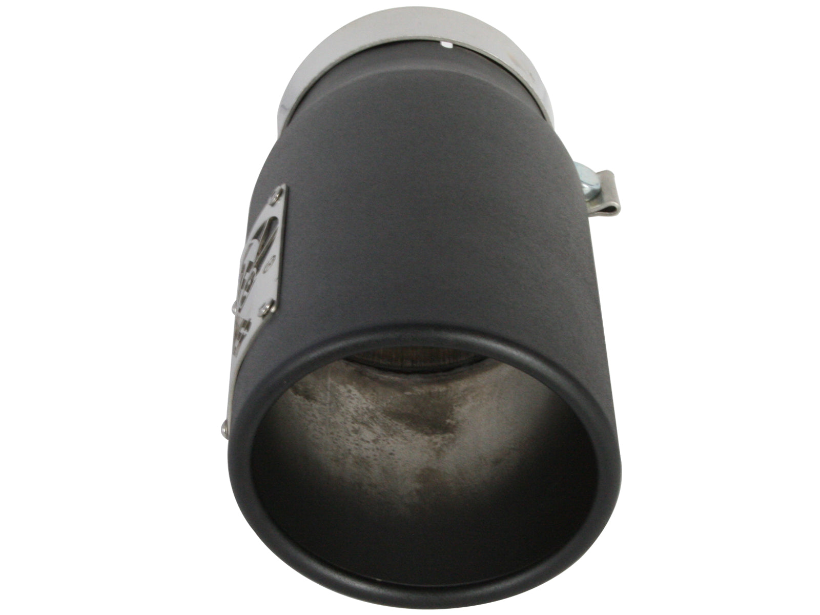 aFe Mach Force-Xp 4x5 Black SS Clamp-On Exhaust Tip | Diesel (49T40501-B12)