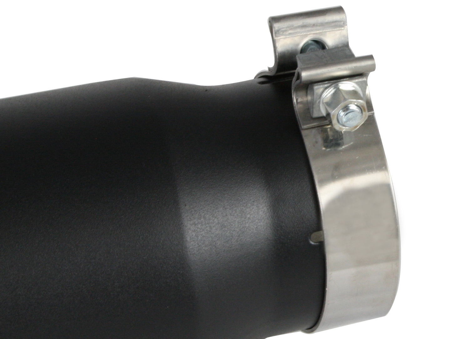 aFe Mach Force-Xp 4x5 Black SS Clamp-On Exhaust Tip | Diesel (49T40501-B12)