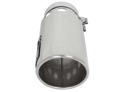 aFe SS 4in In x 5in Out x 12in Intercooled Clamp-On Exhaust Tip | 4in Out Vehicles (49T40501-P121)