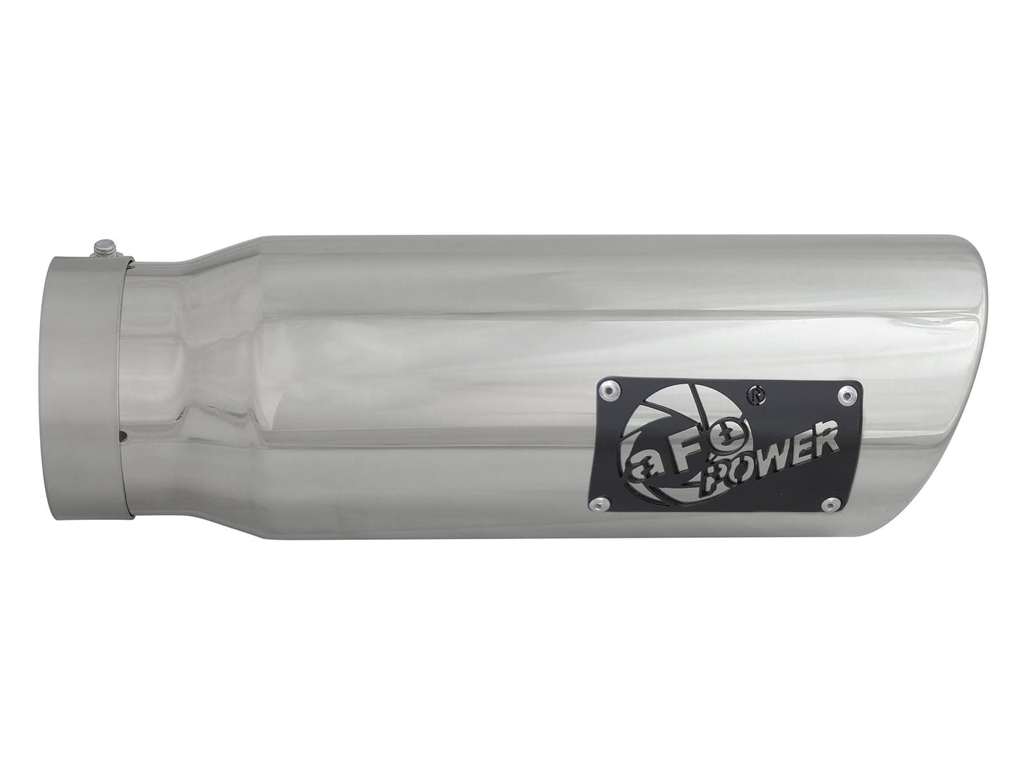 aFe 4in x 5in SS Clamp-On Exhaust Tip | Universal (49T40501-P15)