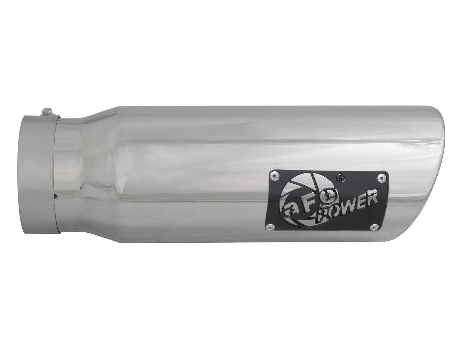 aFe 4in x 5in SS Clamp-On Exhaust Tip | Universal (49T40501-P15)