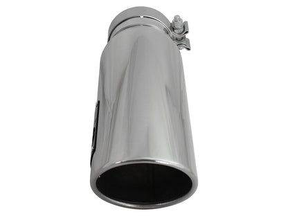 aFe 4in x 5in SS Clamp-On Exhaust Tip | Universal (49T40501-P15)
