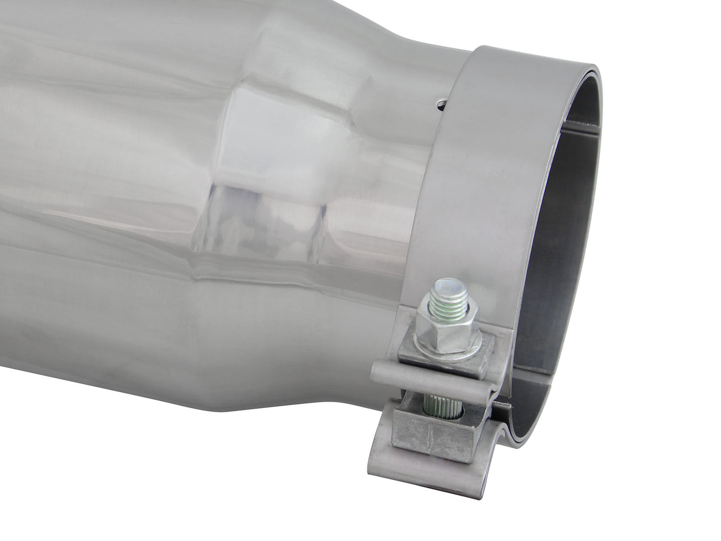 aFe 4in x 5in SS Clamp-On Exhaust Tip | Universal (49T40501-P15)