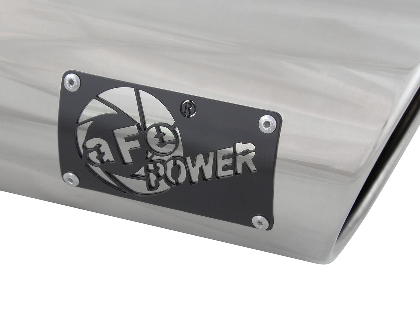 aFe 4in x 5in SS Clamp-On Exhaust Tip | Universal (49T40501-P15)