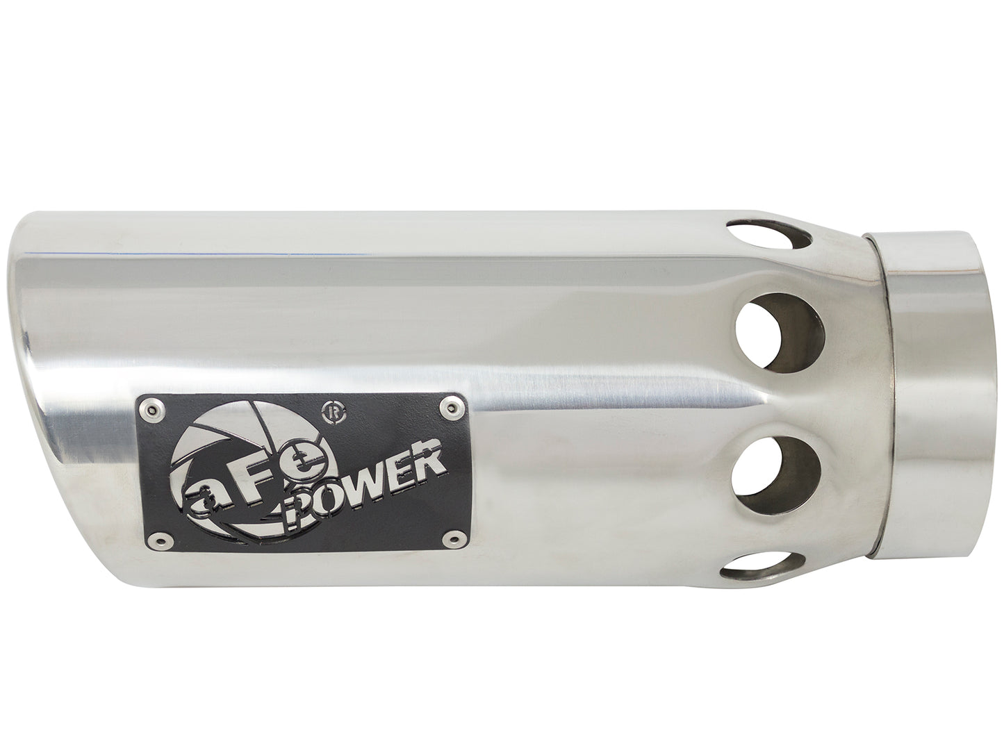 aFe 4in x 5in SS Clamp-On Exhaust Tip | Universal (49T40502-P121)