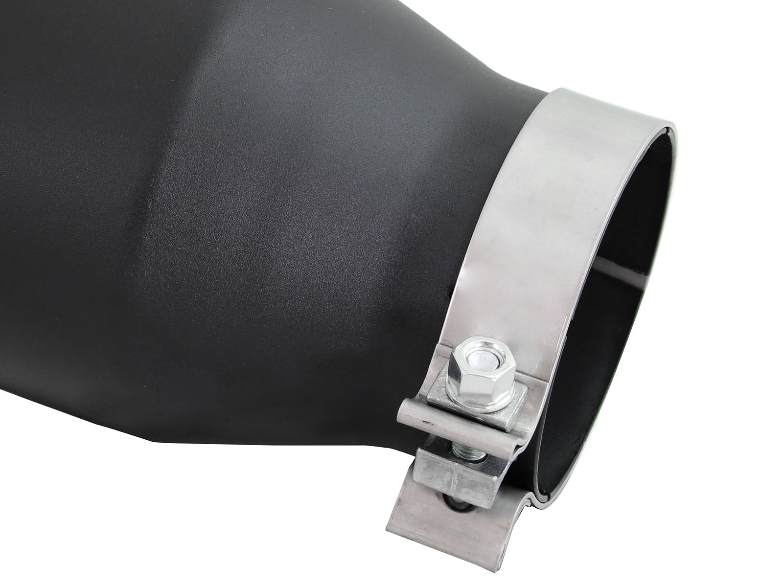 aFe Mach Force-Xp 4x6 Black SS Clamp-On Exhaust Tip | (49T40601-B12)