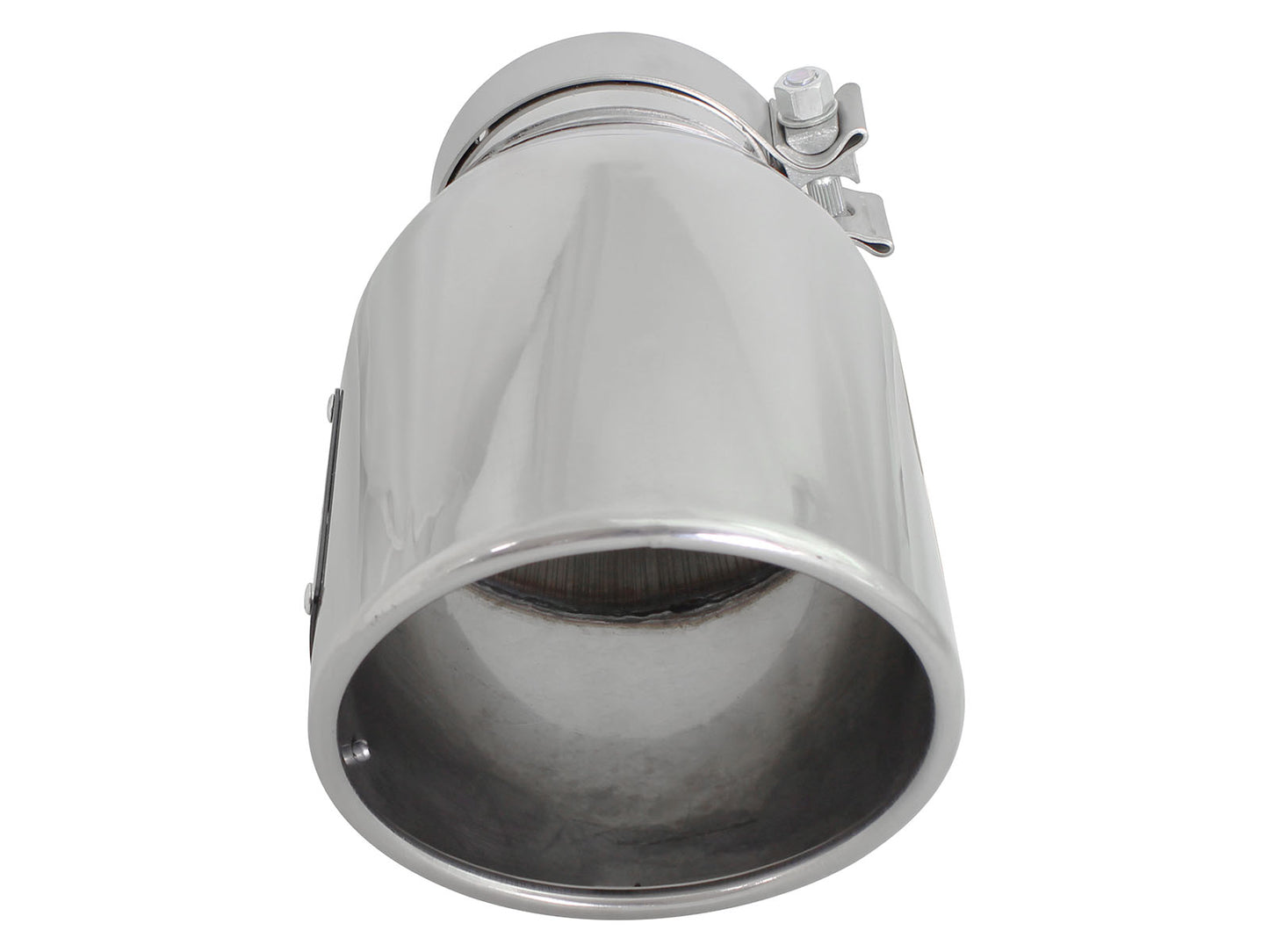aFe MACH Force-Xp 304 SS Right Side Clamp-On Exhaust Tip | 4in In x 6in Out x 12in (49T40601-P12)