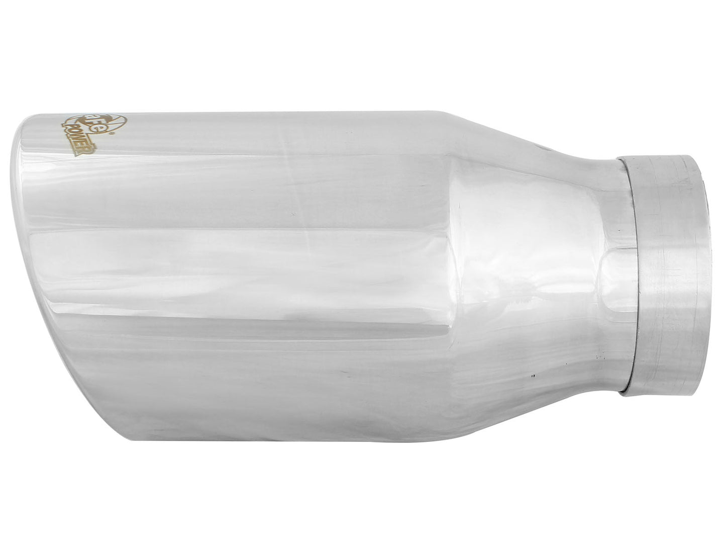 aFe MACH Force-Xp 304 SS Clamp-On Exhaust Tip | 4in In x 6in Out x 12in (49T40604-P12)