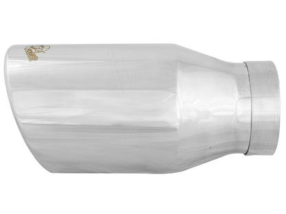 aFe MACH Force-Xp 304 SS Clamp-On Exhaust Tip | 4in In x 6in Out x 12in (49T40604-P12)