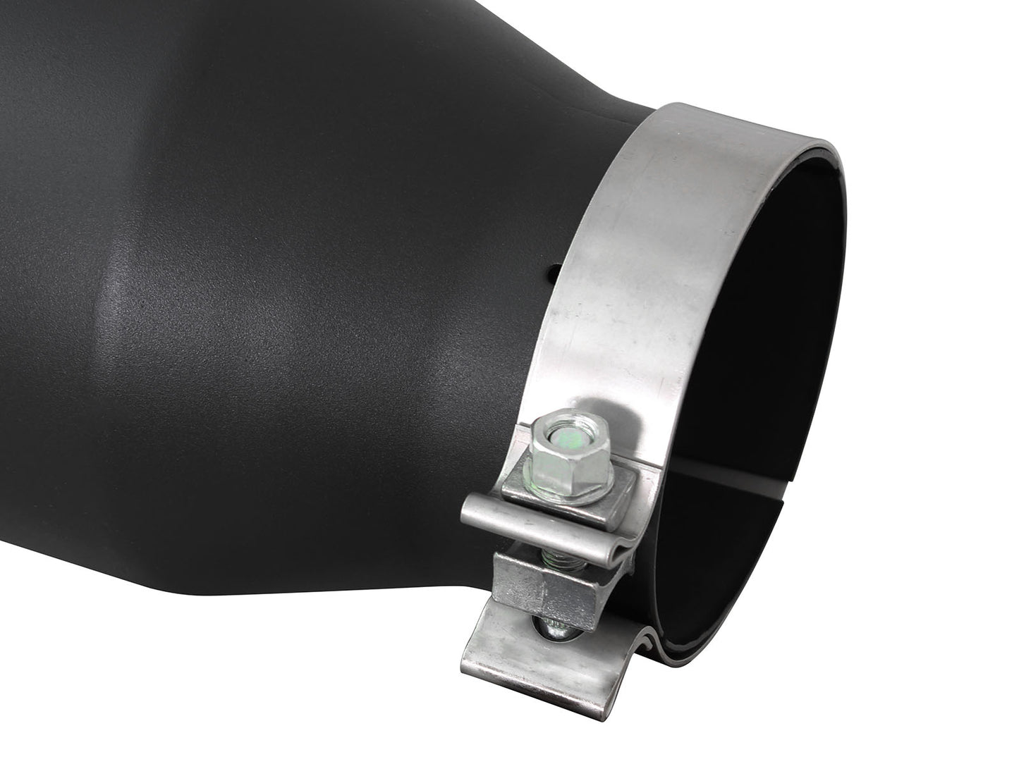 aFe Mach Force-Xp 4x6 Black SS Clamp-On Exhaust Tip | (49T40606-B15)