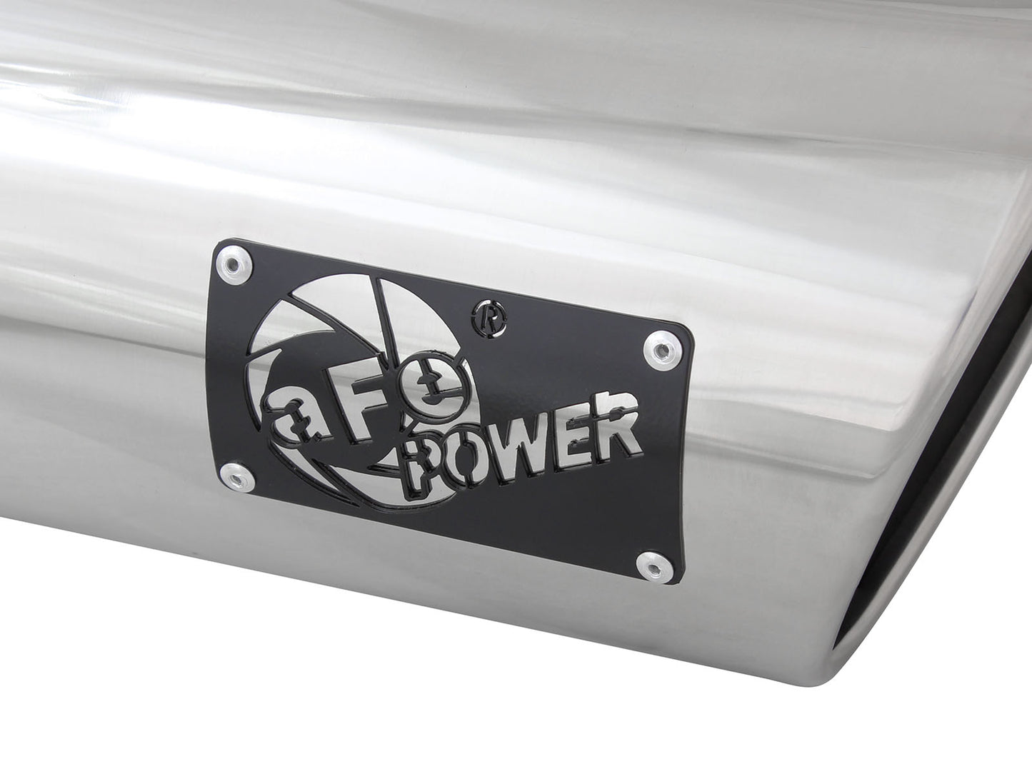 aFe MACH Force-Xp 4in In x 6in Out Clamp-On SS Exhaust Tip | Universal (49T40606-P15)