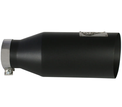 aFe MACH Force-Xp Universal Exhaust Tip 4 IN Inlet x 7 IN Outlet x 18 IN L