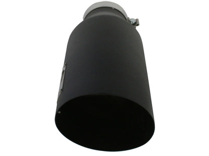aFe MACH Force-Xp Universal Exhaust Tip 4 IN Inlet x 7 IN Outlet x 18 IN L