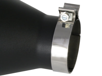 aFe MACH Force-Xp Universal Exhaust Tip 4 IN Inlet x 7 IN Outlet x 18 IN L
