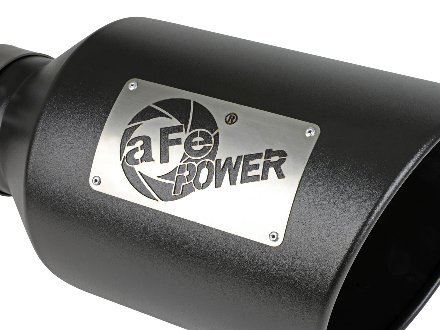 aFe MACH Force-Xp 409 Stainless Steel Clamp-on Exhaust Tip Black | (49T40801-B15)