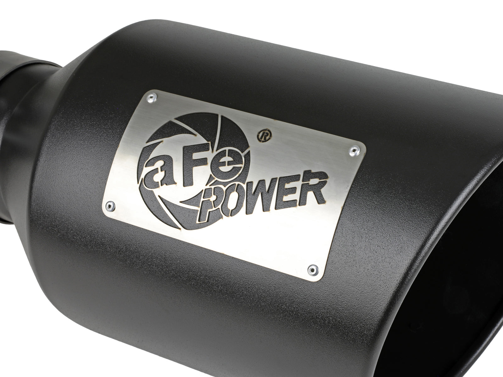 aFe MACH Force-Xp 409 Stainless Steel Clamp-on Exhaust Tip Black | (49T40801-B15)