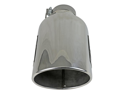 aFe MACH Force-Xp 304 Stainless Steel Clamp-on Polished Exhaust Tip | (49T40801-P15)