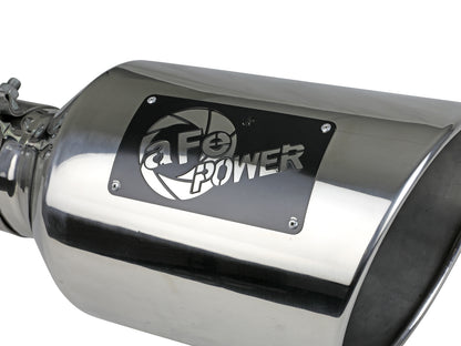 aFe MACH Force-Xp 304 Stainless Steel Clamp-on Polished Exhaust Tip | (49T40801-P15)