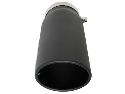aFe MACH Force-Xp 5in In x 6in Out x 15in SS Clamp-On Exhaust Tip | Universal (49T50601-B15)