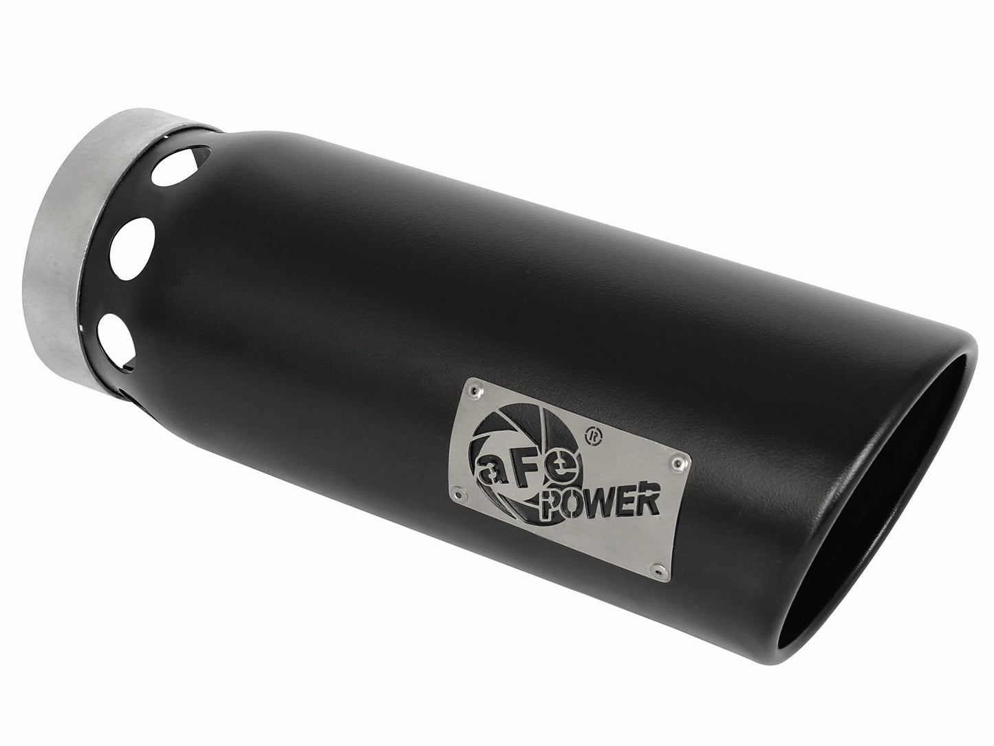 aFe SS Clamp-On Exhaust Tip 5in In x 6in Out x 16in L | Universal (49T50601-B161)