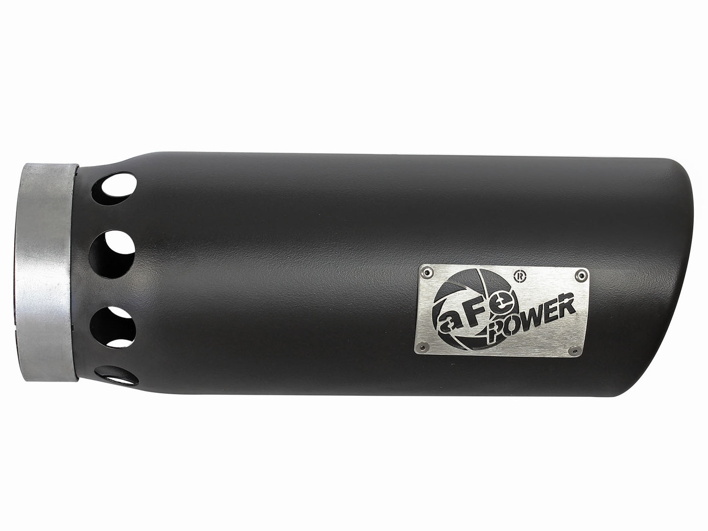 aFe SS Clamp-On Exhaust Tip 5in In x 6in Out x 16in L | Universal (49T50601-B161)