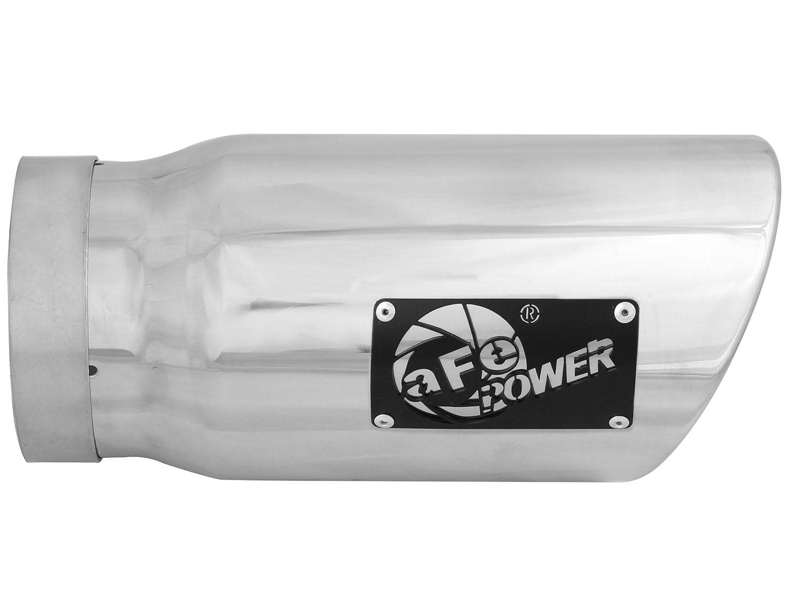 aFe MACH Force-Xp 5in In x 6in Out Clamp-On SS Exhaust Tip | Universal (49T50601-P12)