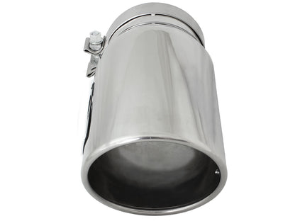 aFe MACH Force-Xp 5in In x 6in Out Clamp-On SS Exhaust Tip | Universal (49T50601-P12)
