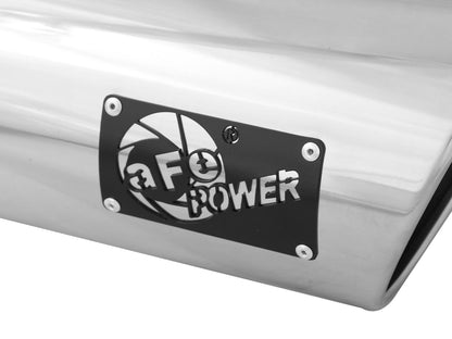 aFe MACH Force-Xp 5in In x 6in Out Clamp-On SS Exhaust Tip | Universal (49T50601-P12)