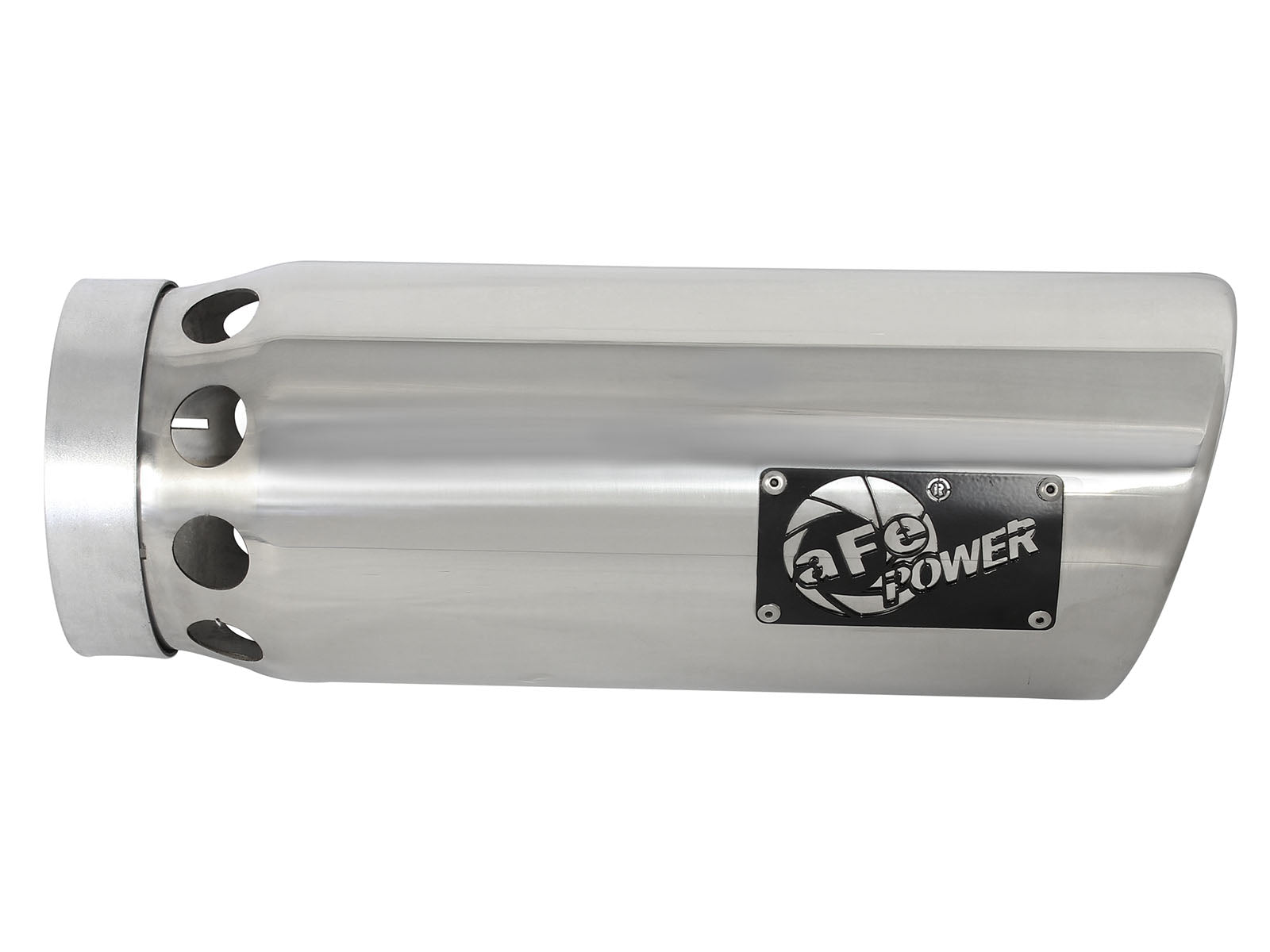 aFe 5in In x 6in Out SS Intercooled Clamp-On Exhaust Tip | MACH Force-Xp (49T50601-P161)