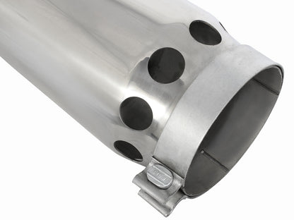 aFe 5in In x 6in Out SS Intercooled Clamp-On Exhaust Tip | MACH Force-Xp (49T50601-P161)