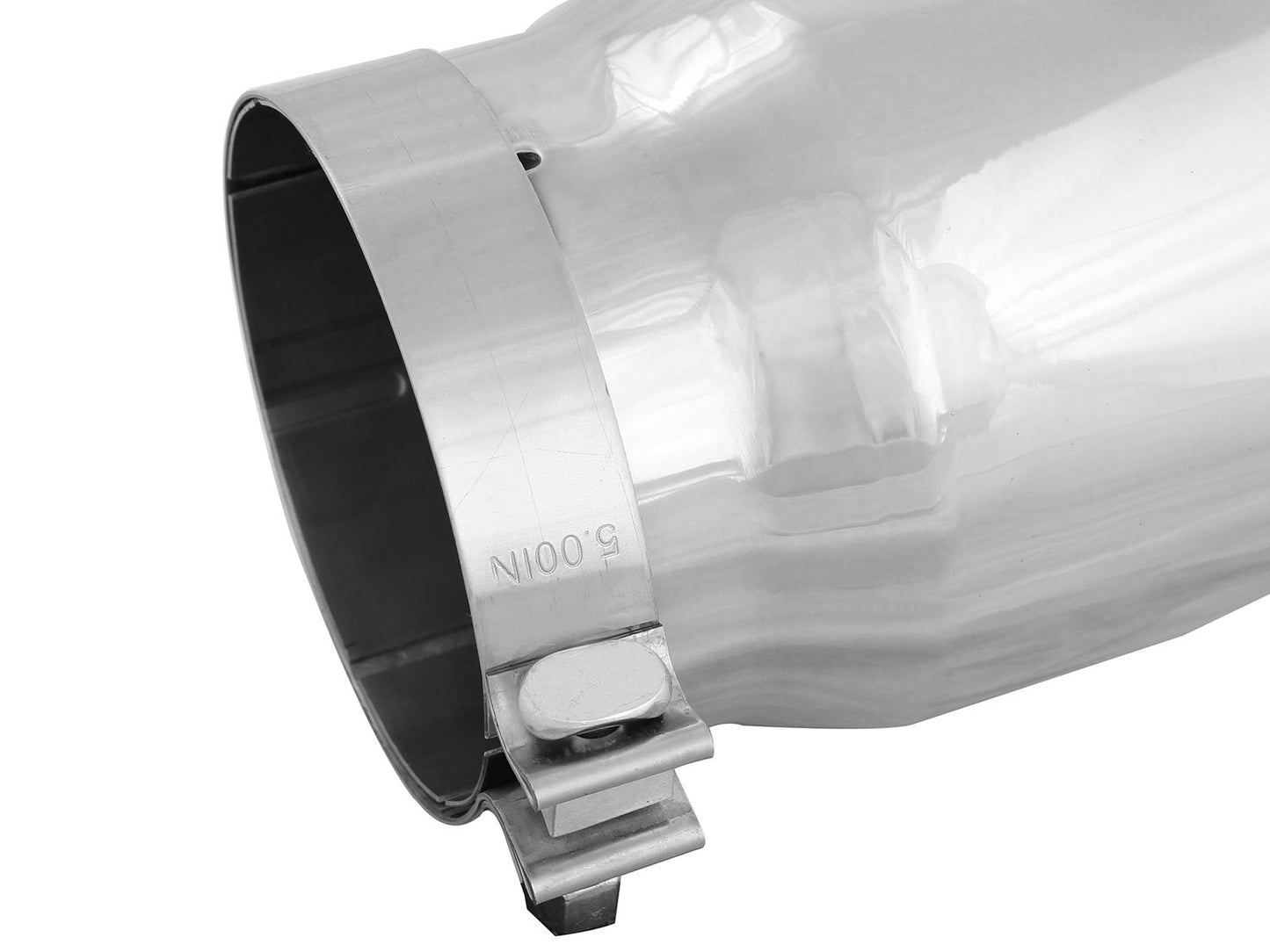 aFe MACH Force-Xp 5in In x 6in Out Clamp-On SS Exhaust Tip | Universal (49T50604-P12)
