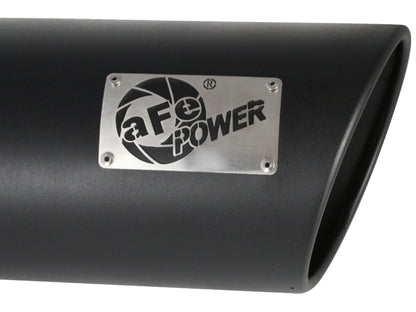 aFe SS Clamp-On Exhaust Tip 5in In x 7in Out x 15in L | Universal (49T50701-B15)
