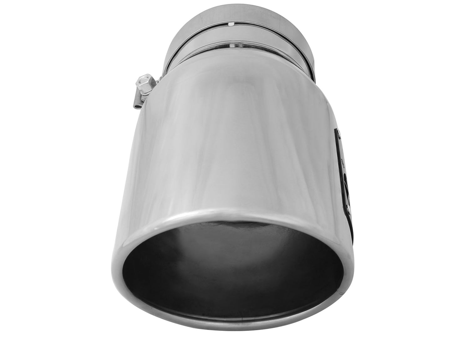 aFe MACH Force-Xp SS Clamp-on Exhaust Tip | Diesel 5in Inlet x 7in Outlet x 12in (49T50702-P12)