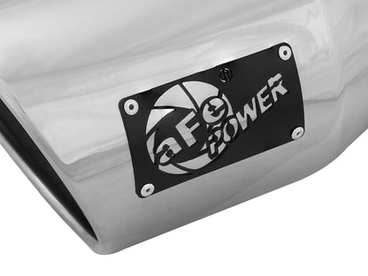 aFe MACH Force-Xp SS Clamp-on Exhaust Tip | Diesel 5in Inlet x 7in Outlet x 12in (49T50702-P12)