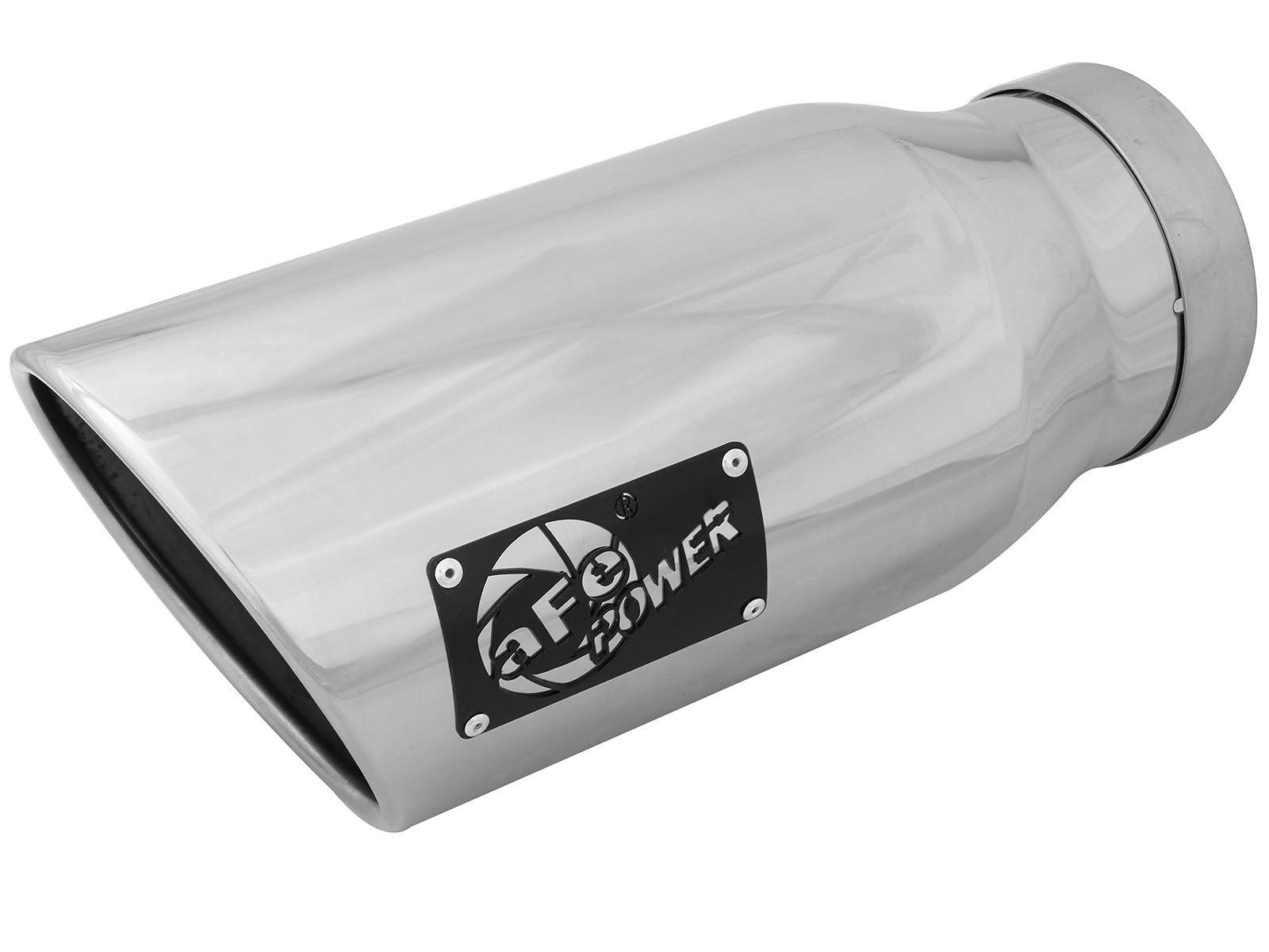 aFe MACH Force-Xp 5" Inlet x 7" Outlet x 15" SS Exhaust Tip | Universal (49T50702-P15)