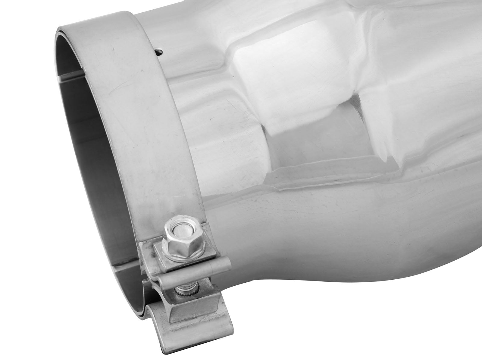 aFe MACH Force-Xp 5" Inlet x 7" Outlet x 15" SS Exhaust Tip | Universal (49T50702-P15)
