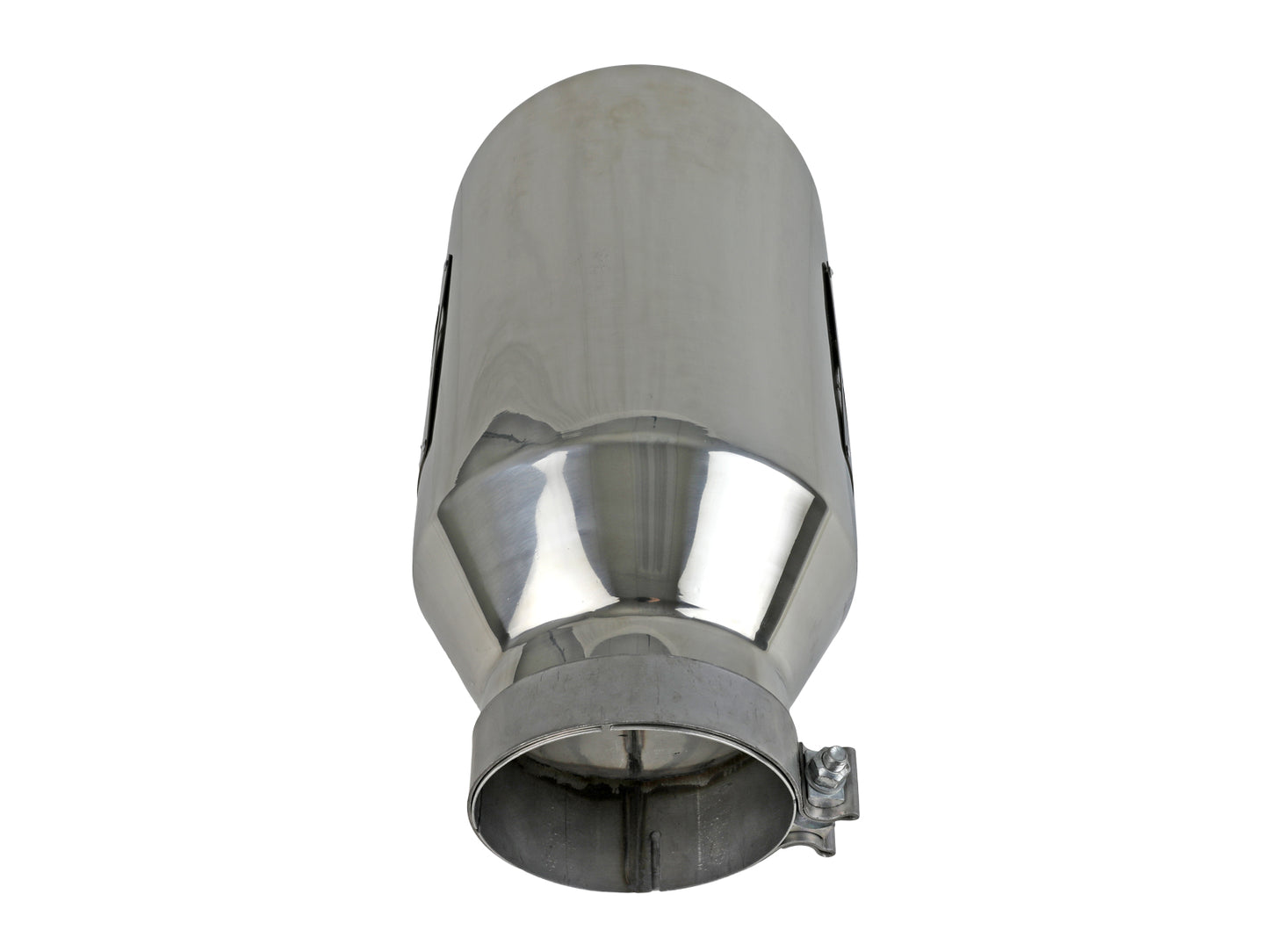 aFe MACH Force-Xp SS Clamp-On Exhaust Tip | 5in Inlet 8in Outlet 15in Length (49T50801-P15)