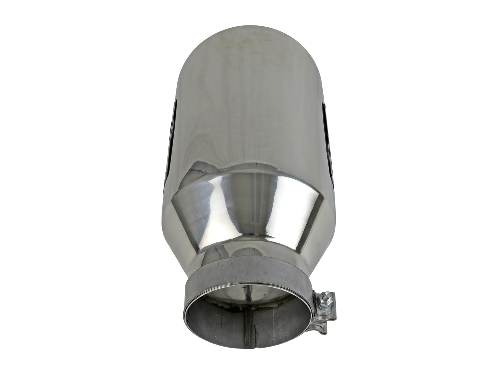 aFe MACH Force-Xp SS Clamp-On Exhaust Tip | 5in Inlet 8in Outlet 15in Length (49T50801-P15)