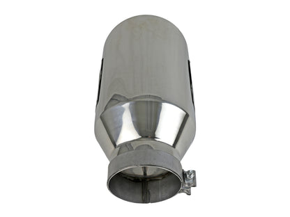aFe MACH Force-Xp SS Clamp-On Exhaust Tip | 5in Inlet 8in Outlet 15in Length (49T50801-P15)