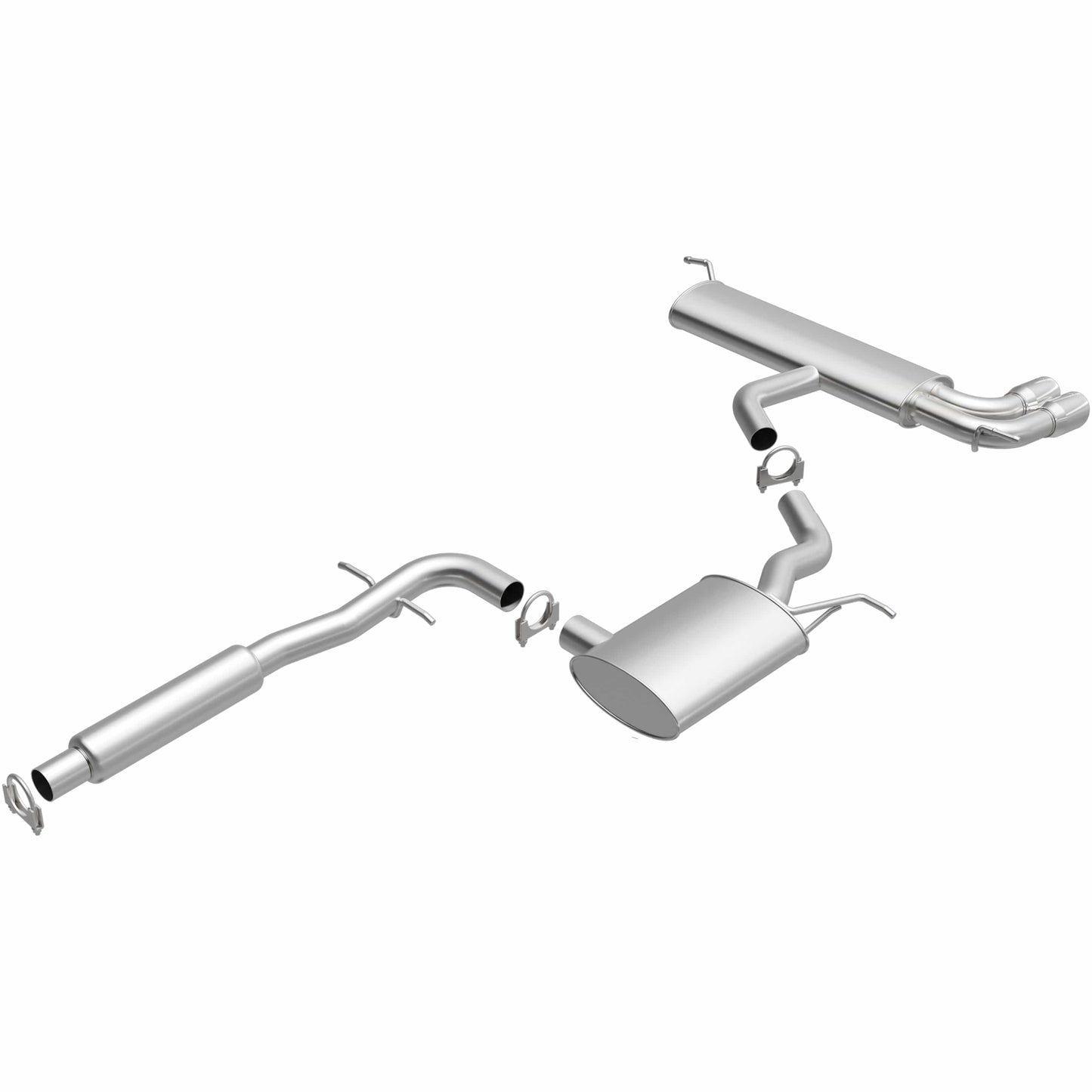 BRExhaust 2006-2014 Volkswagen Direct-Fit Replacement Exhaust System