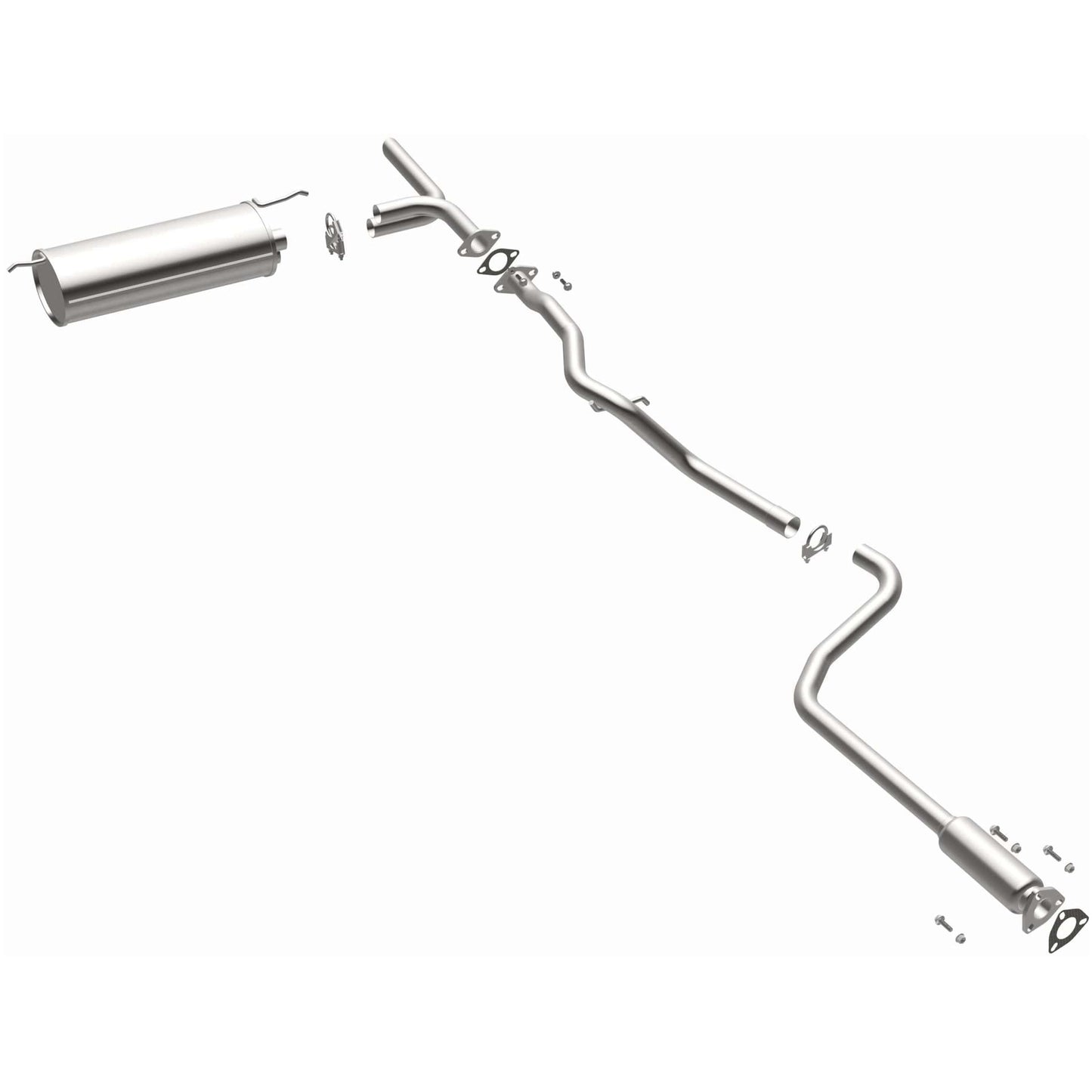 BRExhaust Direct-Fit Replacement Exhaust System 106-0025