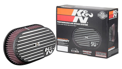 K&N Street Metal Intake System | Harley-Davidson Road King F/I 88cl Side Draft Dyna/Softail (RK-3953)