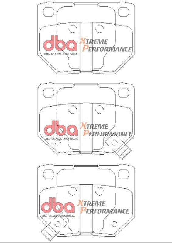 DBA XP650 Rear Brake Pads | Subaru WRX (06-07) (DB1220XP)