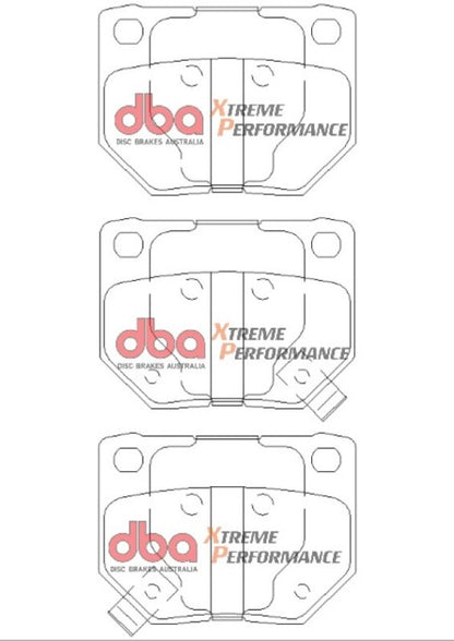 DBA XP650 Rear Brake Pads | Subaru WRX (06-07) (DB1220XP)