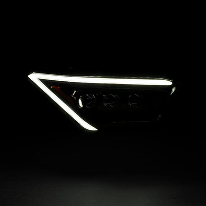 AlphaRex 24-25 Toyota Tacoma / 25-up 4Runner NOVA-Series LED Projector Headlights Alpha-Black