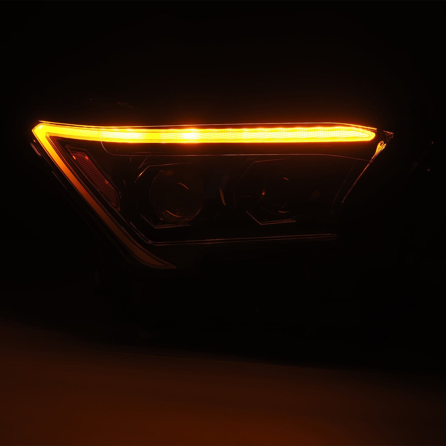 AlphaRex 24-25 Toyota Tacoma / 25-up 4Runner LUXX-Series LED Projector Headlights Alpha-Black